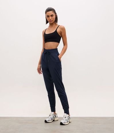 Pantalón Jogger Deportiva con Cintura Ajustable y Tacto Suave
