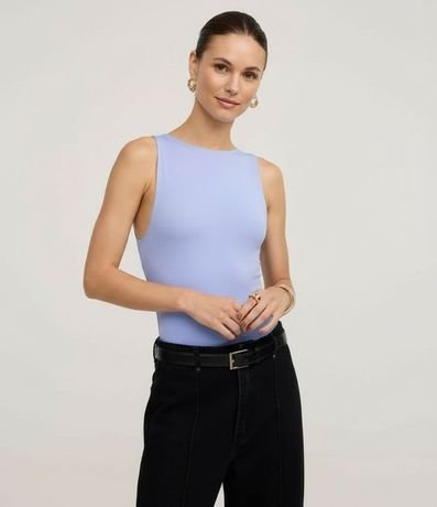 Body Básico en Poliamida con Cuello Halter 6