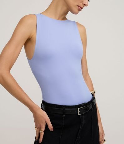 Body Básico en Poliamida con Cuello Halter 5