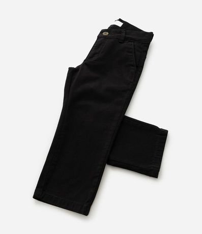 Pantalón Skinny Infantil en Sarga con Bolsillo Cuchillo - Talle 1 a 4 años 5