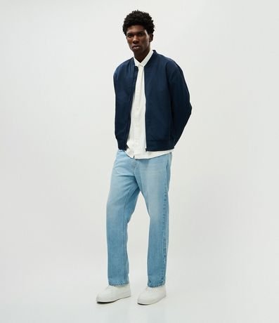 Campera Bomber Aberta con Cremallera 2