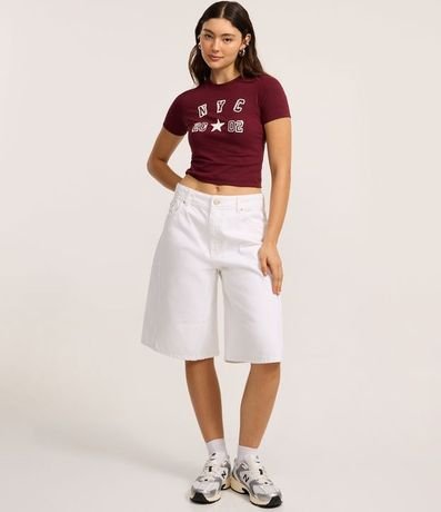 Remera New T-shirt en Algodón con Estampa NYC 2