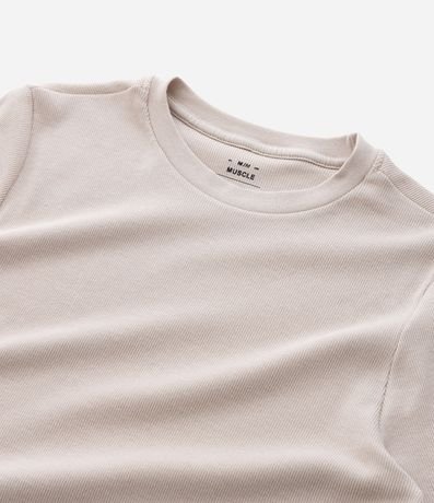 Remera Muscle en Media Malla con Manga Corta 8