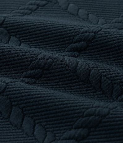 Saco Regular con Elastano Texturizado en Efecto Cordas 6