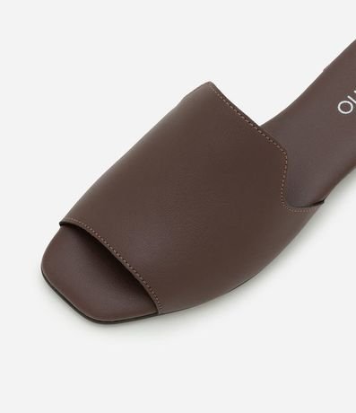 Sandália Plana Tira Única Ancha Beira Rio 3