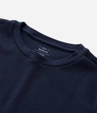 Remera Muscle en Media Malla con Manga Corta 8