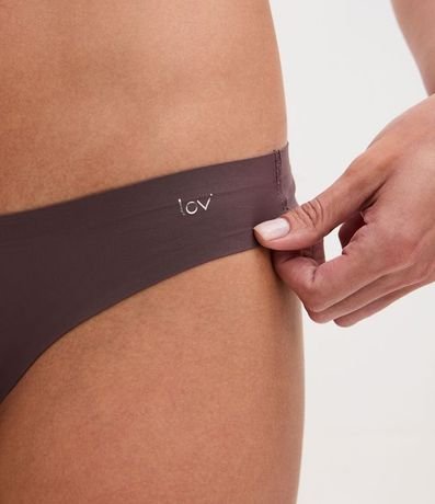 Kit 02 Bombachas Bikini hilo en Microfibra 4