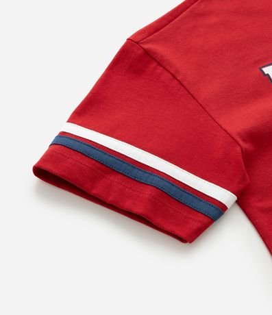 Remera Infantil Regular con Estampa de Baseball - Talle 5 a 14 años 5