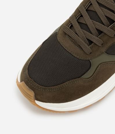 Championes Jogging en PU con Recortes Contrastantes 4