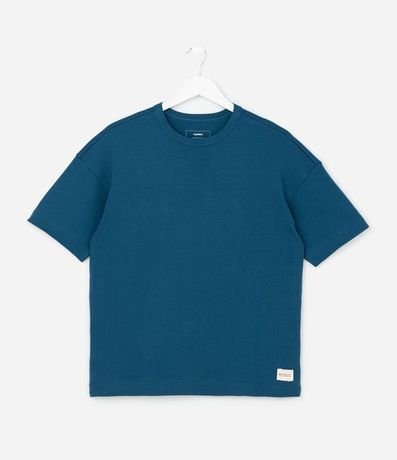 Remera Oversized Infantil en Suedine - Talle 5 a 14 años 1