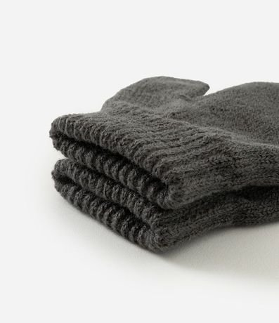 Conjunto Infantil Gorro y Guantes en Punto con Cara de Osito – Talle 0 a 12 Meses 4