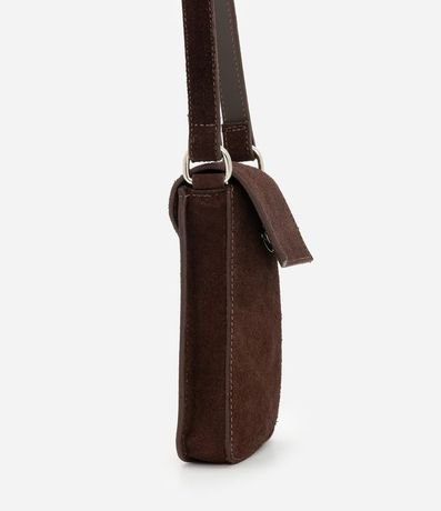 Cartera Shoulder en Cuero Liso Pelo de Vaca 2