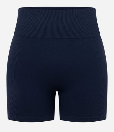 Bermuda Deportiva en Poliamida Seamless con Lateral Acanalada 4