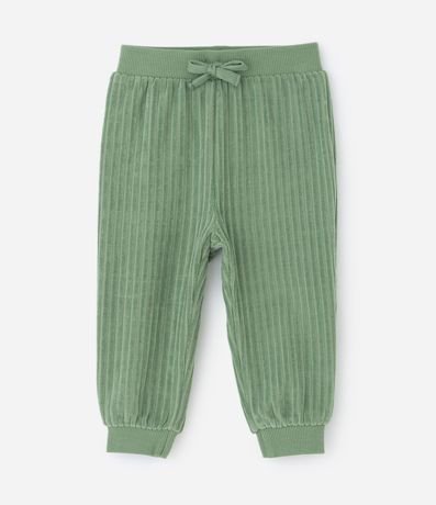 Conjunto Infantil Canelado con Saco y Pantalón Jogger – Talle 0 a 24 Meses 4