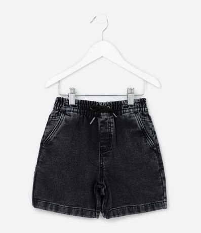 Bermuda Infantil en Jeans con Cintura Elástica - Talle 5 a 14 años