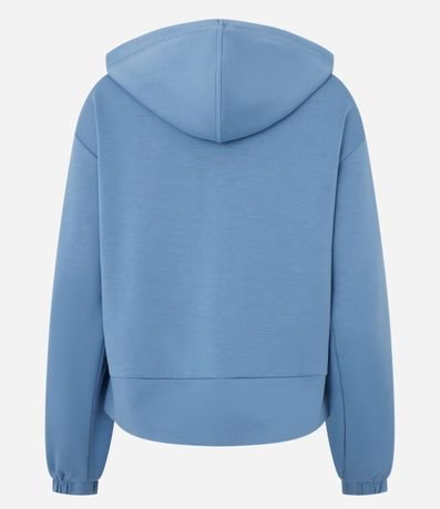 Campera Deportiva Regular en Modal con Capucha 8