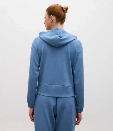 Campera Deportiva Regular en Modal con Capucha 6