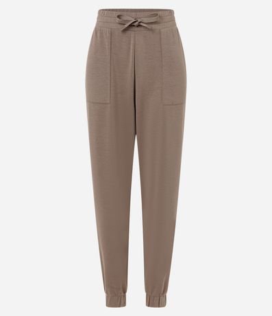 Pantalón Jogger Deportiva en Modal con Bolsillos 5