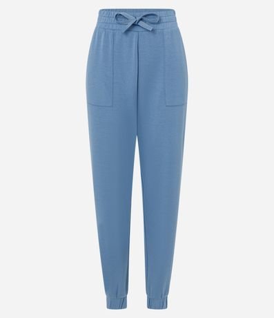 Pantalón Jogger Deportiva en Modal con Bolsillos 4