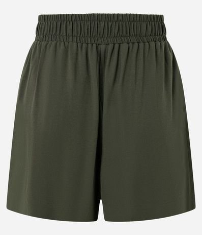 Short Regular en Viscosa con Cintura Elástica 6