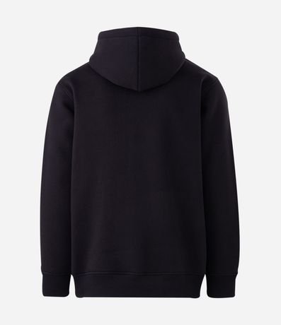 Buzo Comfort en Algodón con Capucha y Estampa Montaña 7