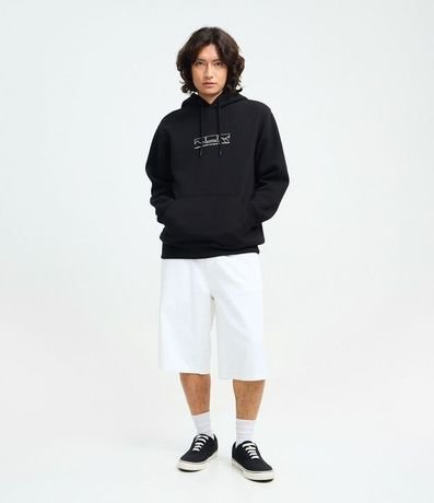 Buzo Comfort en Algodón con Capucha y Estampa Montaña 2