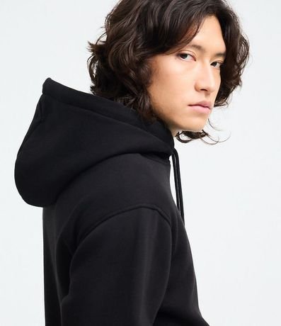 Buzo Comfort en Algodón con Capucha y Estampa Montaña 3