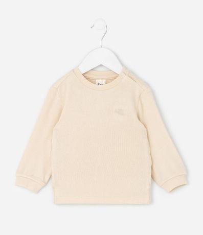 Saco Infantil con Detalle Bordado – Talle 0 a 18 Meses