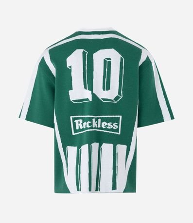Remera en Punto Rayada Reckless 7