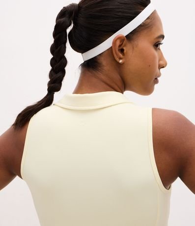 Vestido Evasê Deportivo en Microfibra con Short Interno 3