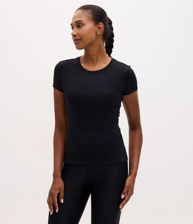 Remera Deportiva en Microfibra con Manga Corta