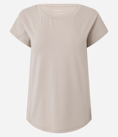 Remera Deportiva en Microfibra Texturizada 4