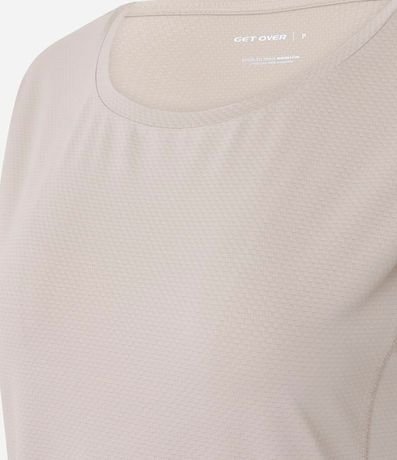 Remera Deportiva en Microfibra Texturizada 5