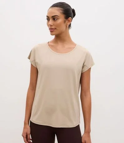 Remera Deportiva en Microfibra Texturizada