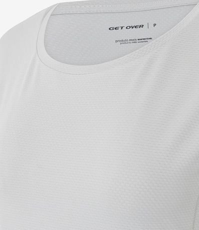 Remera Deportiva en Microfibra Texturizada 6