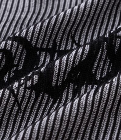 Suéter en Punto Listrado con Lettering Rebelión 5