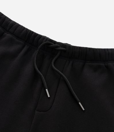 Pantalón Baggy en Algodón con Felpa con Bajo Ajustable 9