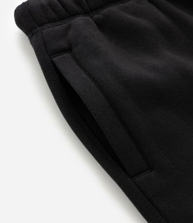 Pantalón Baggy en Algodón con Felpa con Bajo Ajustable 10