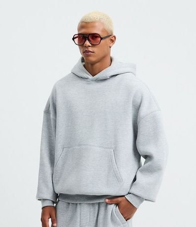 Buzo Algodón Boxy con Felpa en Algodón