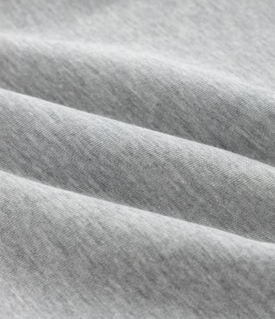 Pantalón Baggy en Algodón con Felpa con Bajo Ajustable 7