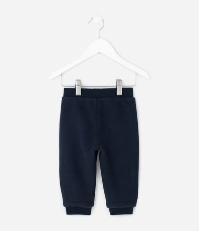 Pantalón Infantil en Polar Fleece con Puños – Talle RN a 12 Meses 3