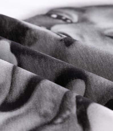 Remera Oversized en Algodón con Estampado Snoop Dogg 6