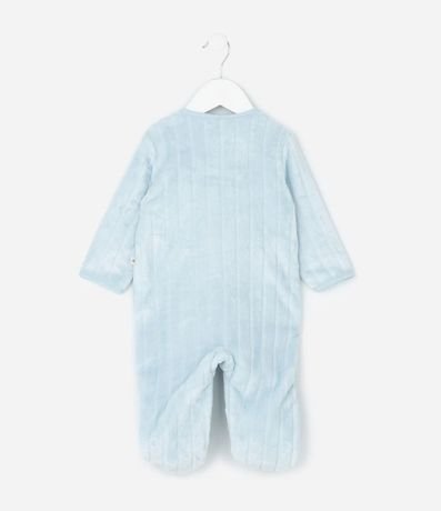 Mono Infantil con Textura Acanalada y Cremallera – Talle 0 a 24 Meses 3
