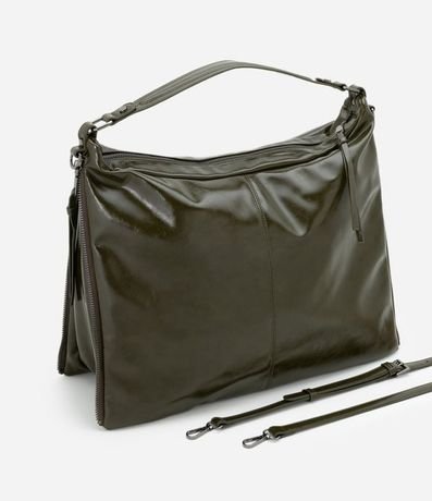 Cartera Hobo Grande con Expanción Lateral de Cremallera 7