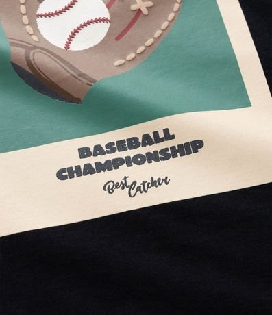 Remera Infantil con Estampa de Baseball - Talle 1 a 6 años 5