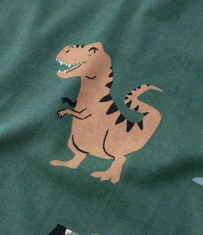 Remera Infantil con Estampa de Dinos - Talle 1 a 6 años 4