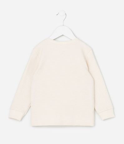 Remera Infantil Texturizada Básica - Talle 1 a 6 años 2