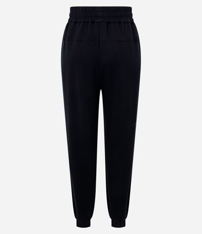 Pantalón Jogger en Algodón con Lazo en la Cintura 6