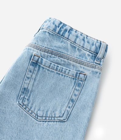 Short Infantil en Jeans Marmorizado con Brillitos - Talle 5 a 14 años 7