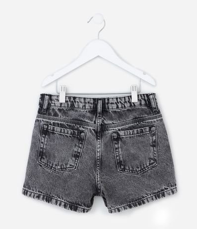 Short Infantil en Jeans con Aplicación de Brillos - Talle 5 a 14 años 3